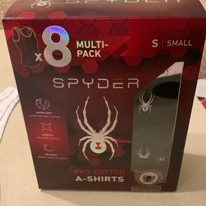 New with box Men’s Spyder Brand A Multipack Undershirts